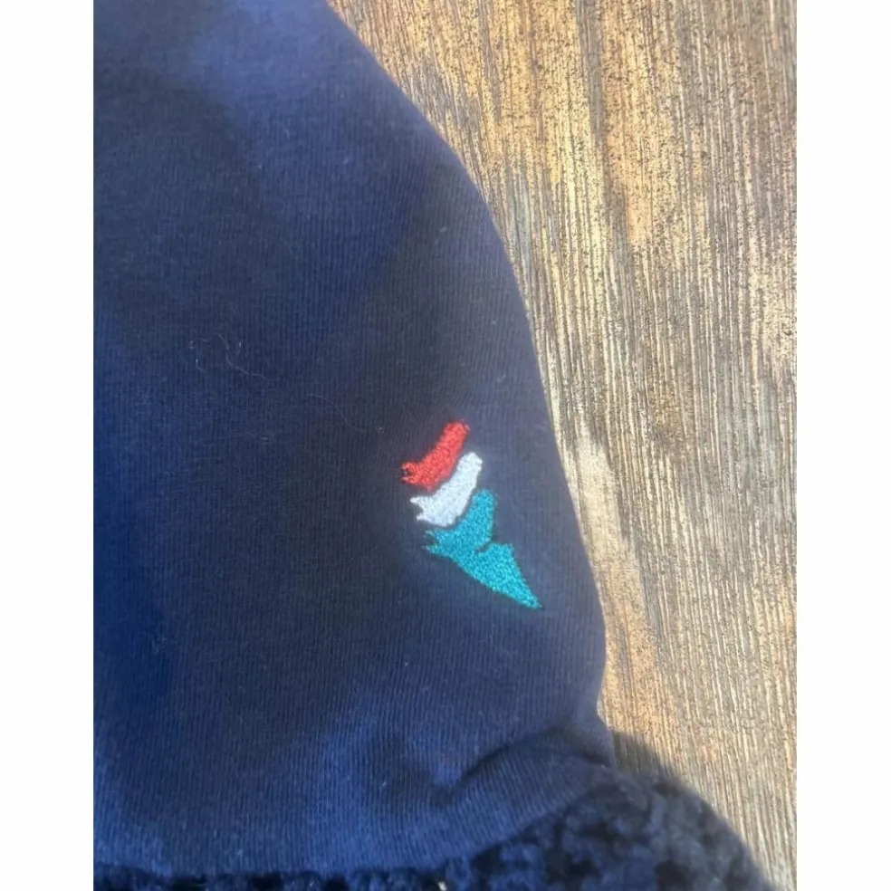 bonnet long equiline bleu marine