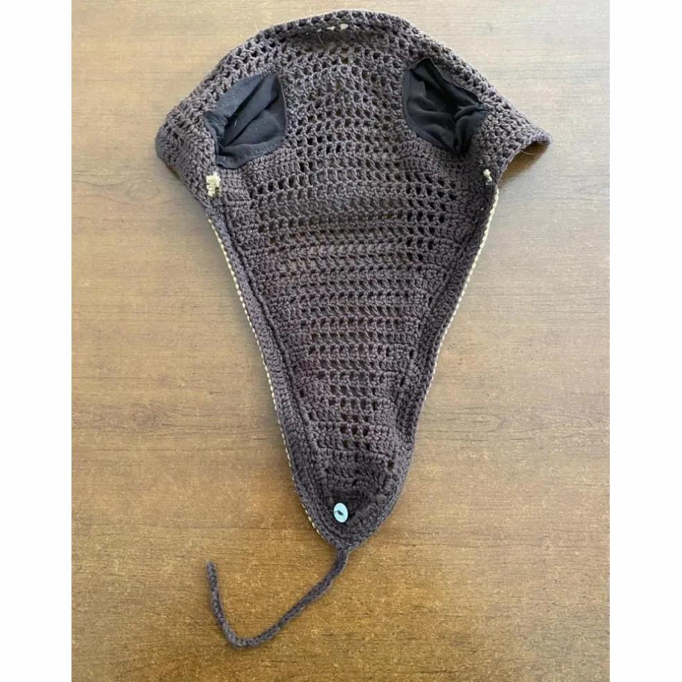 Bonnet long marron