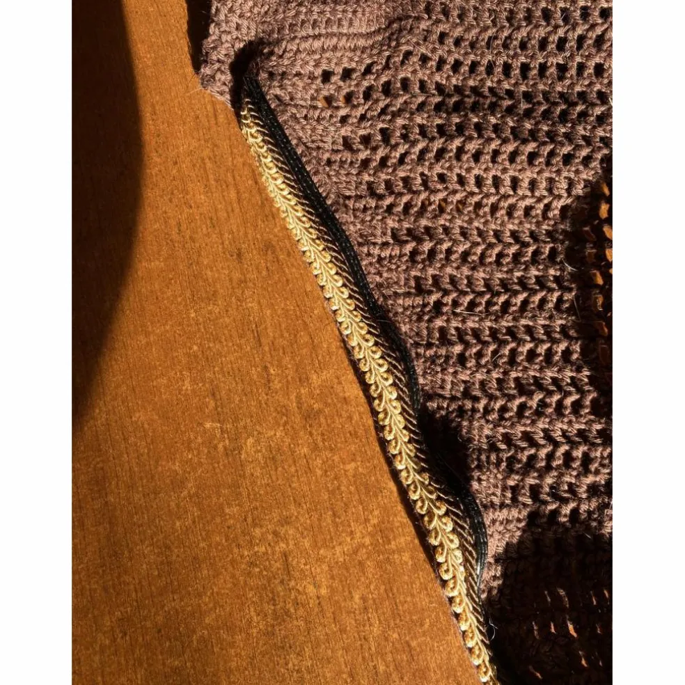 Bonnet long marron