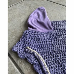 Bonnet long violet