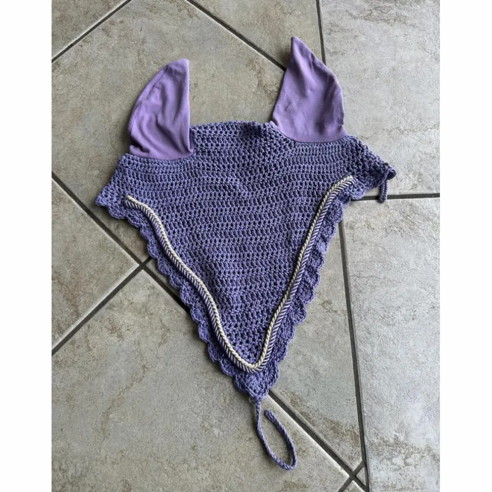 Bonnet long violet