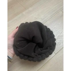Bonnet marron pikeur