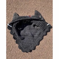 bonnet noir cheval neuf HKM