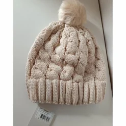 Bonnet Penelope beige NEUF