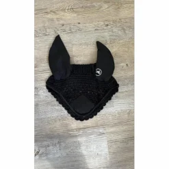 bonnet taille poney noir Equitheme
