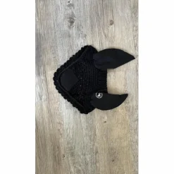 bonnet taille poney noir Equitheme
