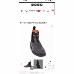 Boots campo privilège