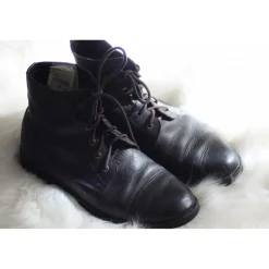 Boots Classic Lacets Black