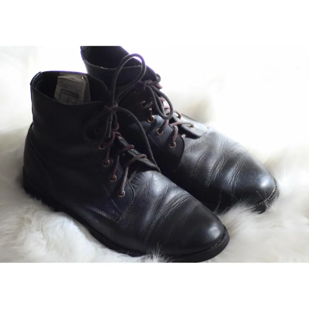 Boots Classic Lacets Black