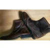 Boots cuir marron v Equi confort