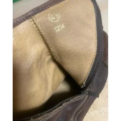 Boots cuir marron v Equi confort
