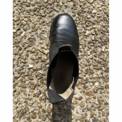 boots cuir noir