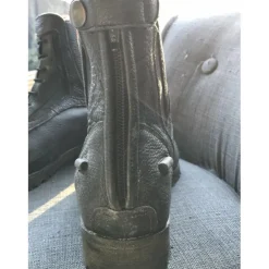 boots cuir noir