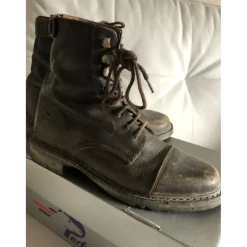 Boots dandy marron