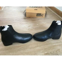 Boots doublées en cuir uke