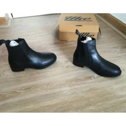 Boots doublées en cuir uke