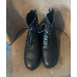 Boots d’équitation Parlanti – cuir noir – pointure 42