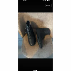 Boots d’équitation Parlanti – cuir noir – pointure 42