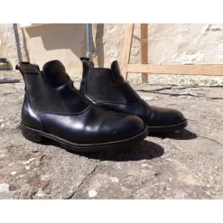 Boots en cuir