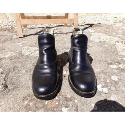 Boots en cuir