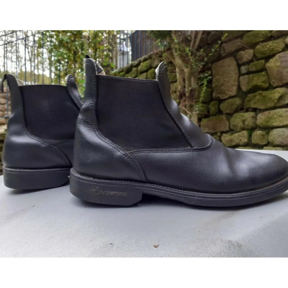 Boots en cuir