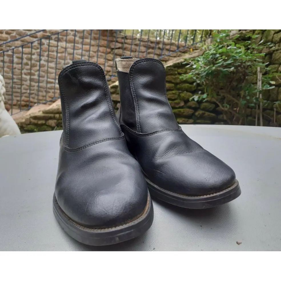 Boots en cuir