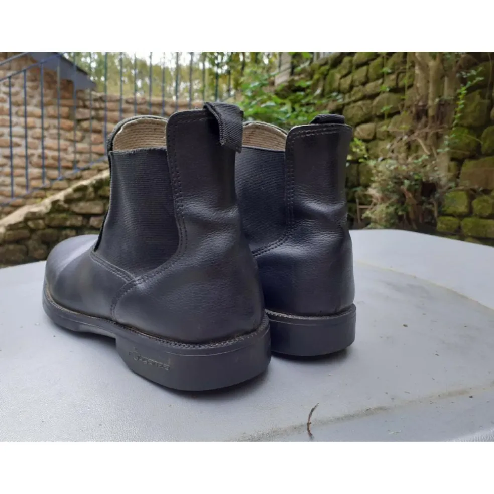 Boots en cuir