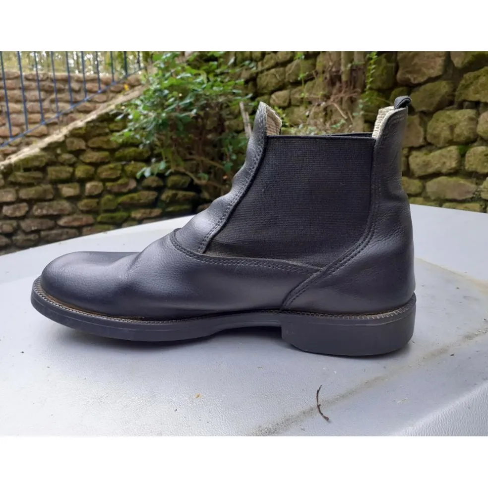Boots en cuir