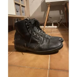boots en cuir