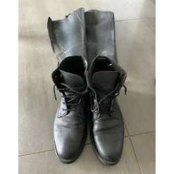 Boots et chaps cuir