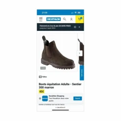 Boots Fouganza Taille 37