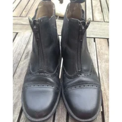Boots ganga cuir