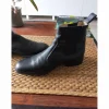 Boots noir en cuir neuve