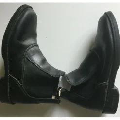 boots noir Fouganza