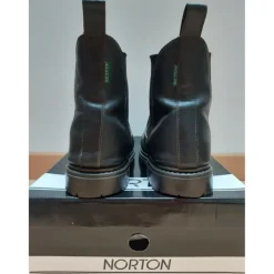 Boots NORTON cuir Brun 44
