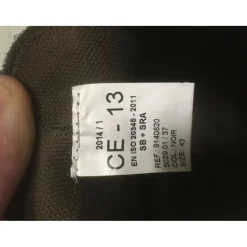 boots sécurité