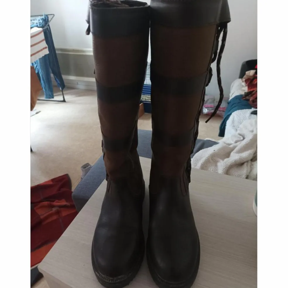 Botte d'équitation typé western