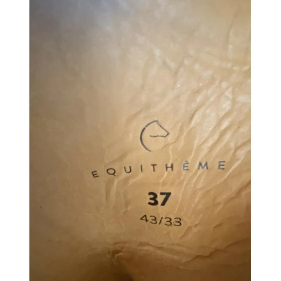 botte equitheme taille 37