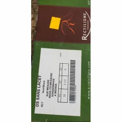 Botte rectiligne taille 36