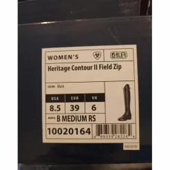 Bottes ARIAT MODÈLE HÉRITAGE CONTOUR II FIELD ZIP