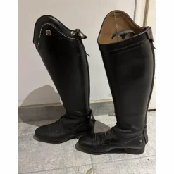 bottes céleris marron strass