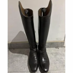 bottes céleris marron strass