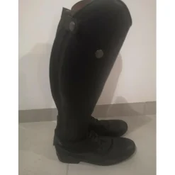 Bottes cuir +housse de transport
