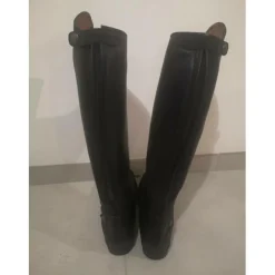 Bottes cuir +housse de transport