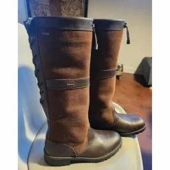 BOTTES CUIR NEUVES Outdoor DUBARRY GLANMIRE ! Pointure 40 - Couleur Walnut