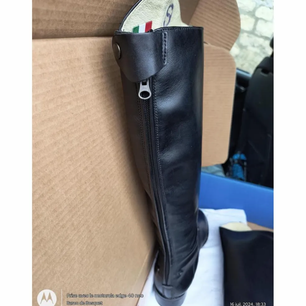 Bottes cuir T42