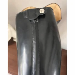 Bottes de dressage cuir noir neuves