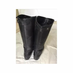 Bottes d’équitation en cuir noir T 40