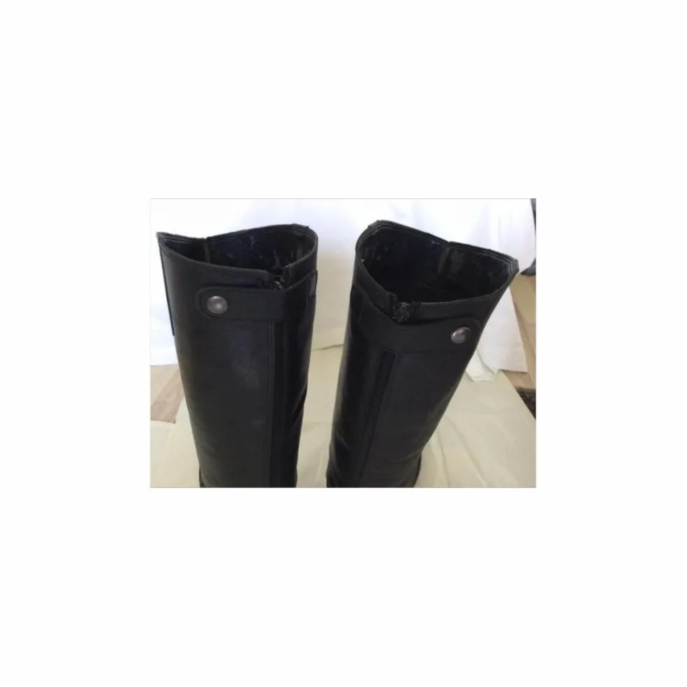 Bottes d’équitation en cuir noir T 40