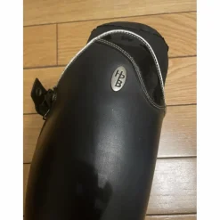 Bottes d'équitation Hathor Bottier sur mesure, personnalisées vernis noir/argent, de Janvier 2021, en très bon état
